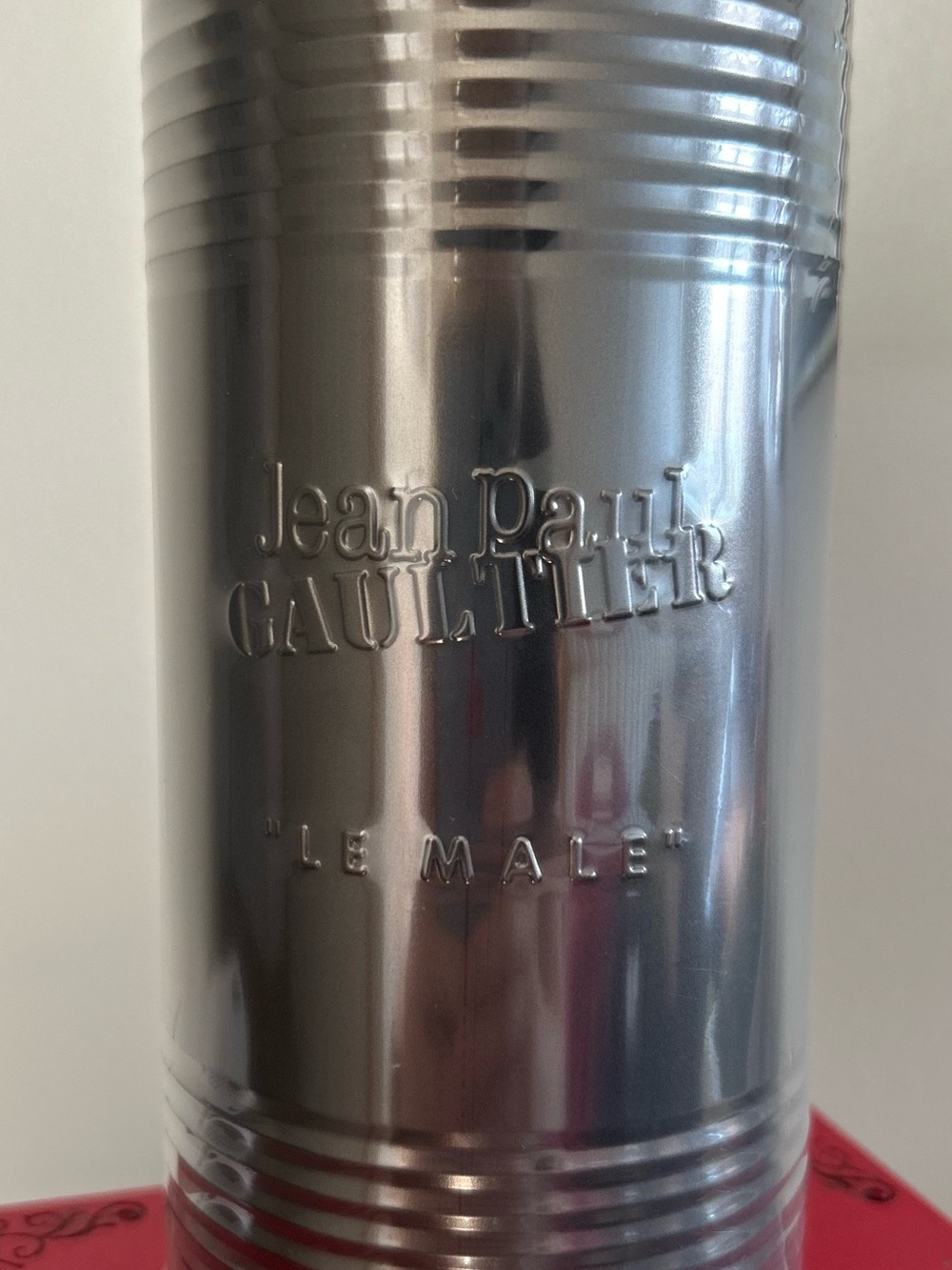 Jean Paul Gaultier Metal Tin with Blue/Teal Reflections - Picture 2 of 4